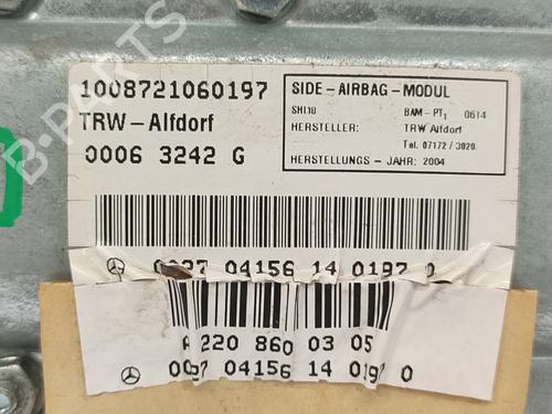 Electronic module MERCEDES-BENZ S-CLASS (W220, V220) S 500 4-matic (220.084, 220.184) | BP13655988M83 