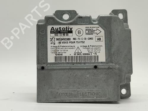 Used ECU airbags PEUGEOT 307 SW (3H) 1.6 HDI 110 (109 hp) 16122866