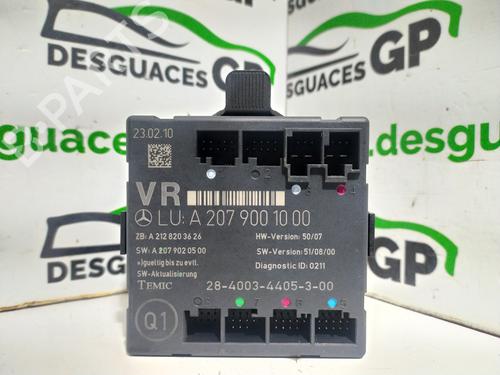 Used Comfort control module MERCEDES-BENZ E-CLASS Coupe (C207) E 350 CDI (207.322) (231 hp) 7129721