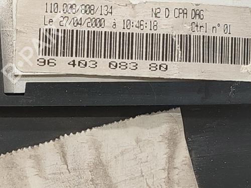 Instrument cluster PEUGEOT 306 Hatchback (7A, 7C, N3, N5)  | BP18347986C47 