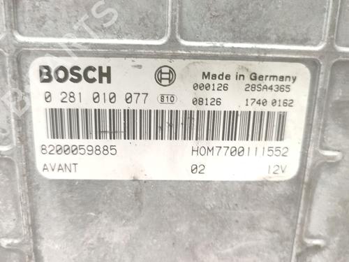 Engine control unit (ECU) RENAULT SCÉNIC I MPV (JA0/1_, FA0_) 1.9 dTi (JA0N) | BP30154820M57