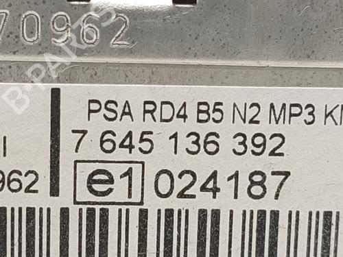 Radio CITROËN C4 I (LC_)  | BP18843541E6 