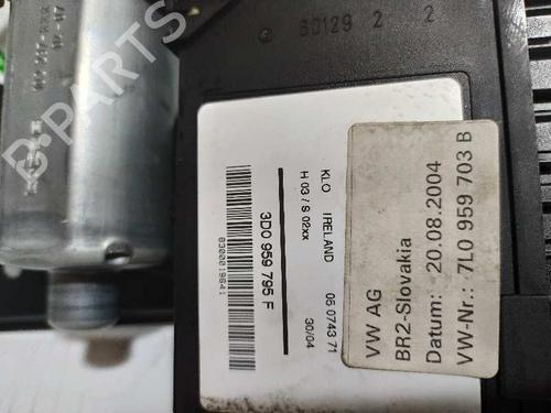 Rear left window mechanism VW TOUAREG (7LA, 7L6, 7L7) 5.0 V10 TDI | BP7127724C24 