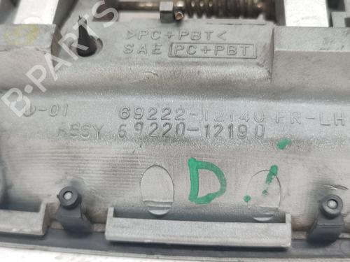 Front left exterior door handle TOYOTA COROLLA Liftback (_E11_) 2.0 D-4D (CDE110_, CDE110R) | BP27900069C128 