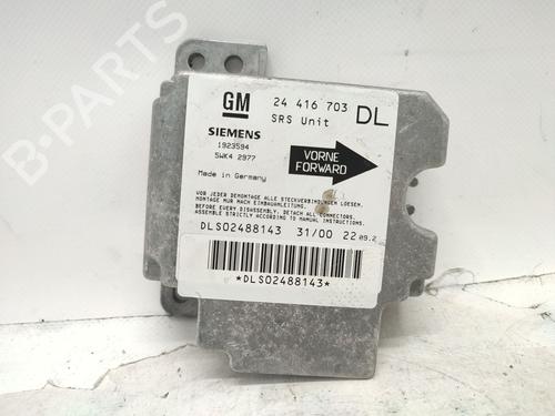 Used ECU airbags ECU airbags OPEL ASTRA G Hatchback (T98) 1.7 DTI 16V (F08, F48) (75 hp) 33816350 33816350