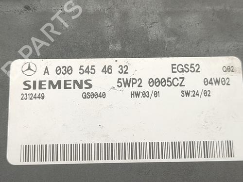 Electronic module MERCEDES-BENZ M-CLASS (W163) ML 270 CDI (163.113) | BP26167359M83 