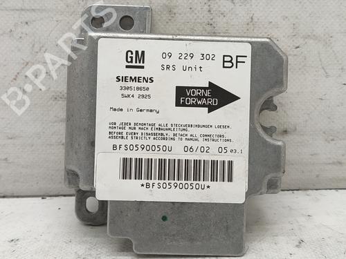 Kollisjonspute styreenhet OPEL ASTRA G Hatchback (T98) [1998-2009]  18858706