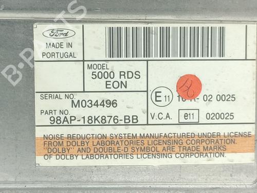 Bilradio FORD FOCUS I (DAW, DBW) 1.8 Turbo DI / TDDi | BP30833900E6