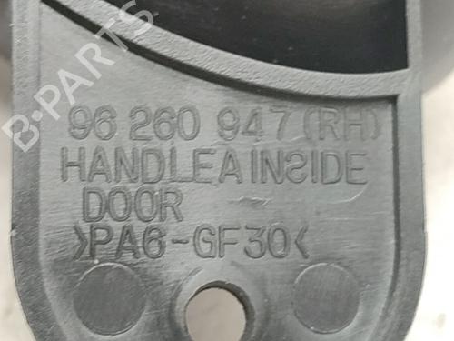 Højre bagtil invendig håndtag CHEVROLET REZZO MPV (U100)  | BP26223563I16 