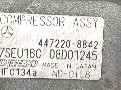 AC compressor MERCEDES-BENZ C-CLASS (W203) C 220 CDI (203.006, 203.008) | BP27560529M34 