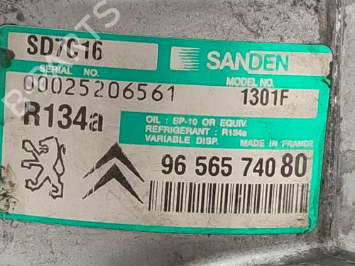 AC compressor PEUGEOT 407 (6D_)  | BP20105973M34 