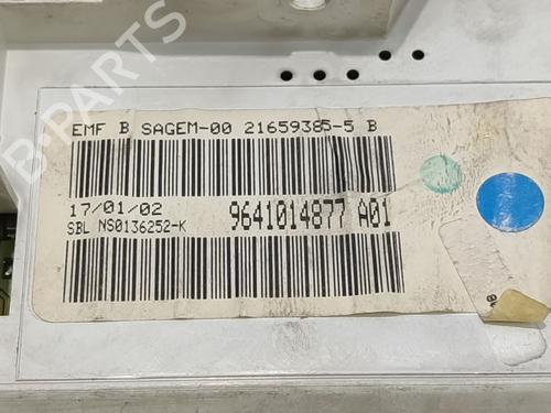 Display monitor PEUGEOT 206 Hatchback (2A/C) 2.0 HDI 90 | BP23961658C48 