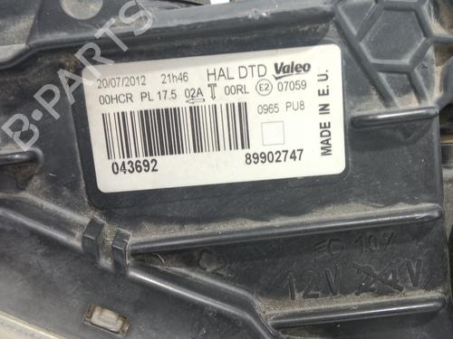 Right headlight CITROËN C5 III (RD_) 2.0 HDi (RDRHD8, RDRHDJ, RDRHR8, RDRHRJ) | BP39207938C29 - Image 5