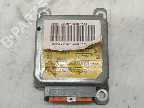 Kollisjonspute styreenhet PEUGEOT 206 Hatchback (2A/C) 1.4 i (75 hp) 17105600