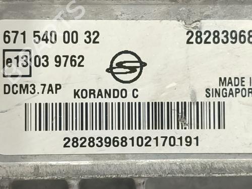 Engine control unit (ECU) SSANGYONG KORANDO (CK) 2.0 e-XDi | BP40607873M57 - Image 4