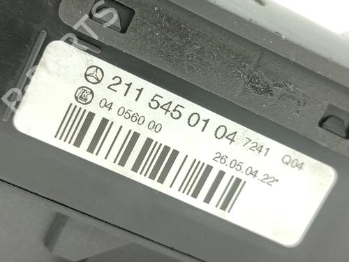 Headlight switch MERCEDES-BENZ E-CLASS (W211) E 220 CDI (211.006) | BP29220572I24 