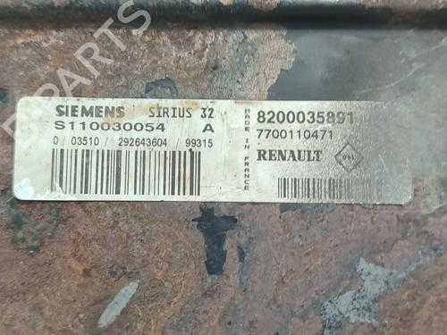 Engine control unit (ECU) RENAULT MEGANE I (BA0/1_) 1.6 16V (BA04, BA0B, BA11, BA1J, BA16, BA19, BA1K, BA1V,... | BP24455475M57 