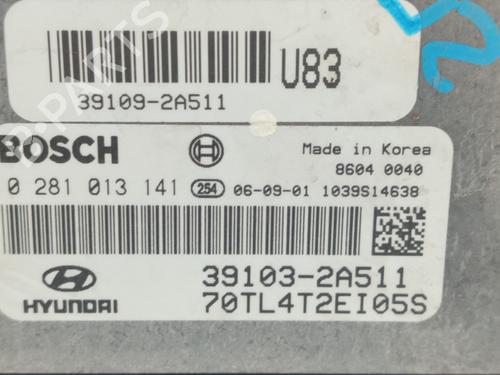 Engine control unit (ECU) HYUNDAI GETZ (TB) 1.5 CRDi | BP18858446M57 