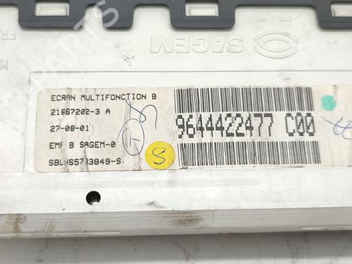 Display monitor CITROËN C5 I (DC_) 2.0 16V (DCRFNC, DCRFNF) | BP29880445C48