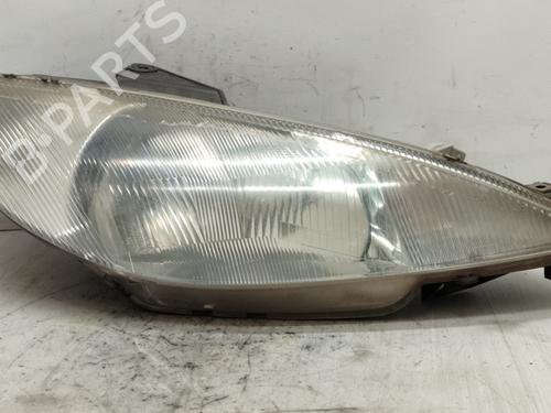 Used Right headlight PEUGEOT 206 Hatchback (2A/C) 1.9 D (69 hp) 17826620