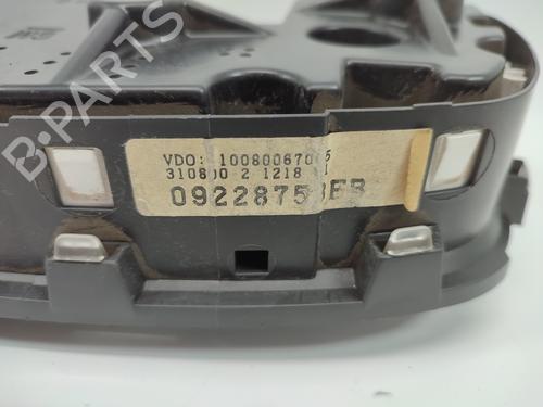 Instrument cluster OPEL ASTRA G Hatchback (T98) 1.6 (F08, F48) | BP15097674C47 