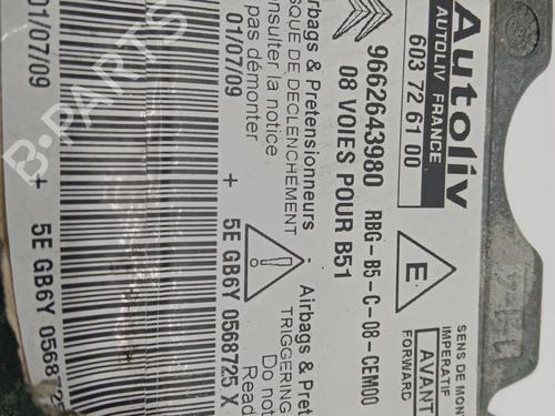 Airbag styreenhed CITROËN C4 I (LC_) 1.6 HDi | BP29445394M53 