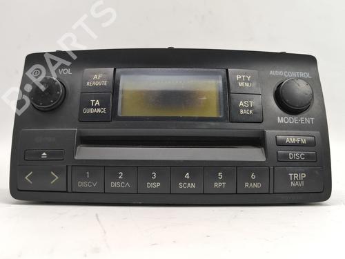 Used Radio TOYOTA COROLLA (_E12_) 2.0 D-4D (CDE120R, CDE120L_) (116 hp) 29233227