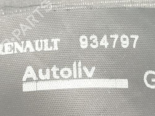 Front left seatbelt DACIA LOGAN (LS_) 1.2 16V (LS1N, LS02, BS02) | BP30149877I26 