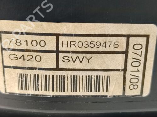 Instrument cluster HONDA CR-V III (RE_) 2.2 i-CTDi 4WD (RE6) | BP29892128C47