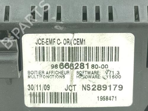 Display monitor PEUGEOT 407 (6D_) 2.0 HDi 135 (6DRHRH, 6DRHRE, 6DRHRG, 6DRHRJ) | BP30090313C48