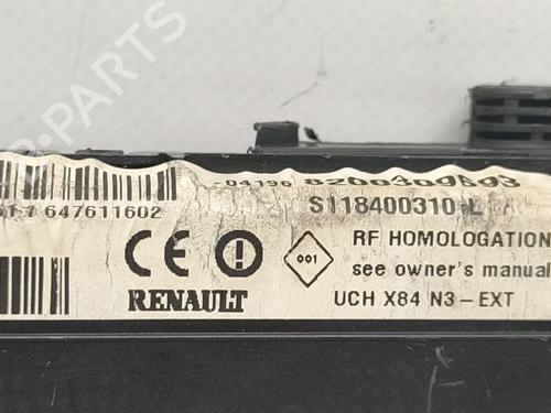 Fuse box RENAULT GRAND SCÉNIC II (JM0/1_) 1.9 dCi (JM0G, JM12, JM1G, JM2C) | BP27639716E1 
