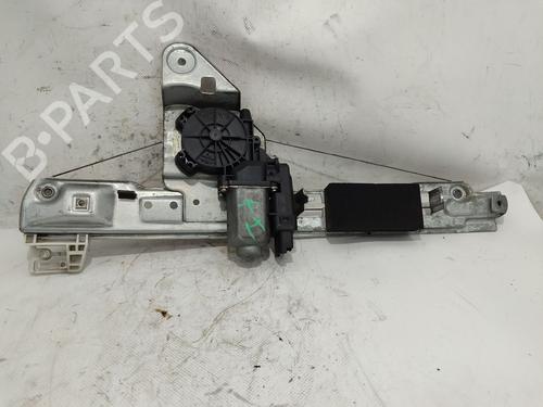 Rudehejsemekanisme venstre bagtil RENAULT MEGANE II (BM0/1_, CM0/1_) 1.9 dCi (BM0G, CM0G) (120 hp) 25038671