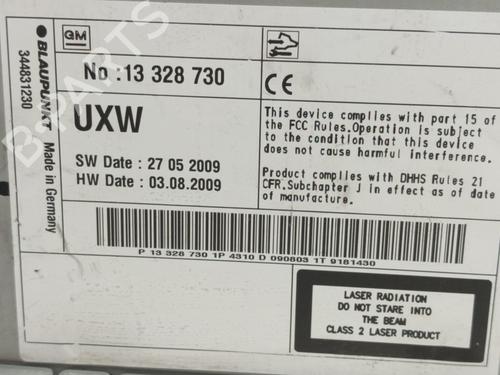 Radio OPEL INSIGNIA A Sports Tourer (G09)  | BP19308089E6 