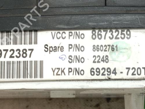 Instrument cluster VOLVO S60 I (384) 2.4 | BP27598288C47 
