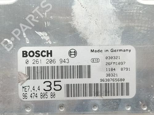 Engine control unit (ECU) PEUGEOT 307 (3A/C) 1.6 16V | BP27670279M57 