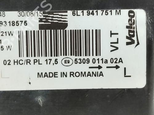 Left headlight SEAT IBIZA III (6L1) 1.9 SDI | BP36356100C28 - Image 5