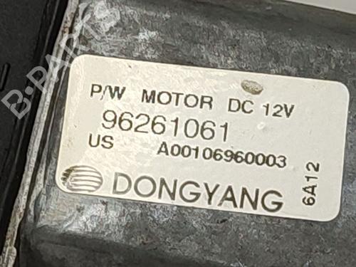 Rear right window mechanism CHEVROLET REZZO MPV (U100)  | BP26220853C25 