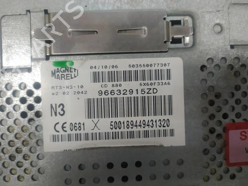 Radio CITROËN C6 (TD_) 2.7 HDi | BP9287797E6 