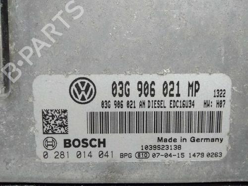 Engine control unit (ECU) VW TOURAN (1T1, 1T2)  | BP7146602M57 