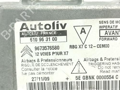 ECU airbags CITROËN C5 III (RD_) 2.0 HDi 140 (RDRHF8, RDRHFA, RDRHA8, RDRHAJ) | BP29405053M53 