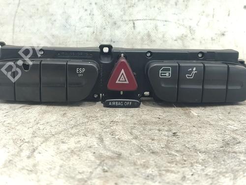 Used Warning switch MERCEDES-BENZ C-CLASS (W203) C 220 CDI (203.006, 203.008) (143 hp) 27560627