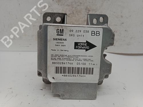 Used ECU airbags OPEL CORSA B (S93) 1.7 D (F08, F68, M68) (60 hp) 25036882