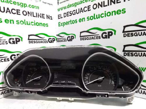 Used Instrument cluster PEUGEOT 208 I (CA_, CC_) 1.6 HDi / BlueHDi 75 (75 hp) 7144561