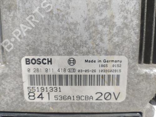Engine control unit (ECU) LANCIA THESIS (841_) 2.4 JTD (841.AXE1B0, 841.AXH110) | BP7160595M57 