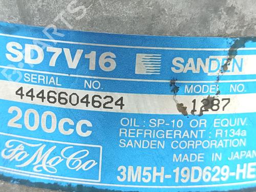 AC compressor VOLVO C30 (533) 2.0 D | BP38287285M34 - Image 4