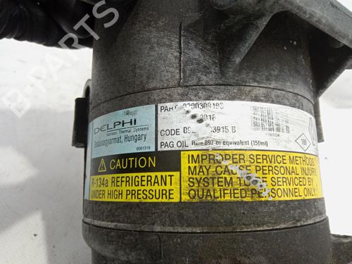 AC compressor RENAULT MEGANE II (BM0/1_, CM0/1_) 1.9 dCi (BM0G, CM0G) | BP25038667M34 