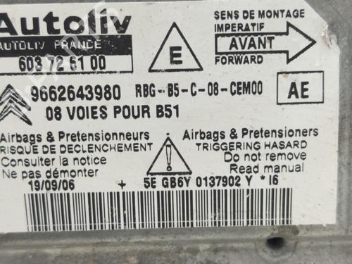 ECU airbags CITROËN C4 I (LC_)  | BP19485977M53 