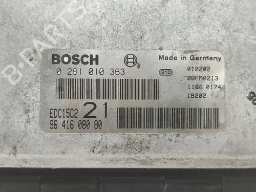 Engine control unit (ECU) PEUGEOT 406 (8B)  | BP18297824M57