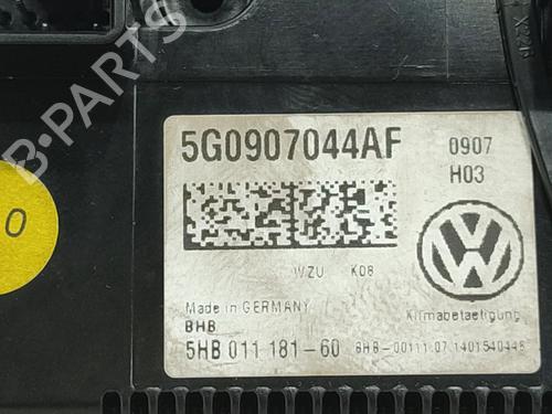 Climate control VW GOLF VII (5G1, BQ1, BE1, BE2) 1.6 TDI | BP27208759I5 