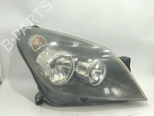 Used Right headlight OPEL ASTRA H (A04) 1.7 CDTI (L48) (100 hp) 31860090